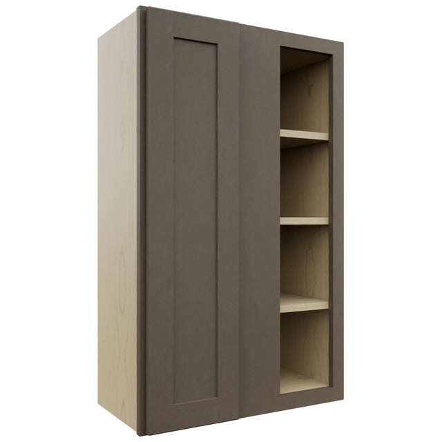 Fabuwood Galaxy Mocha WBC2439 Wall Corner Blind Cabinet, Front View