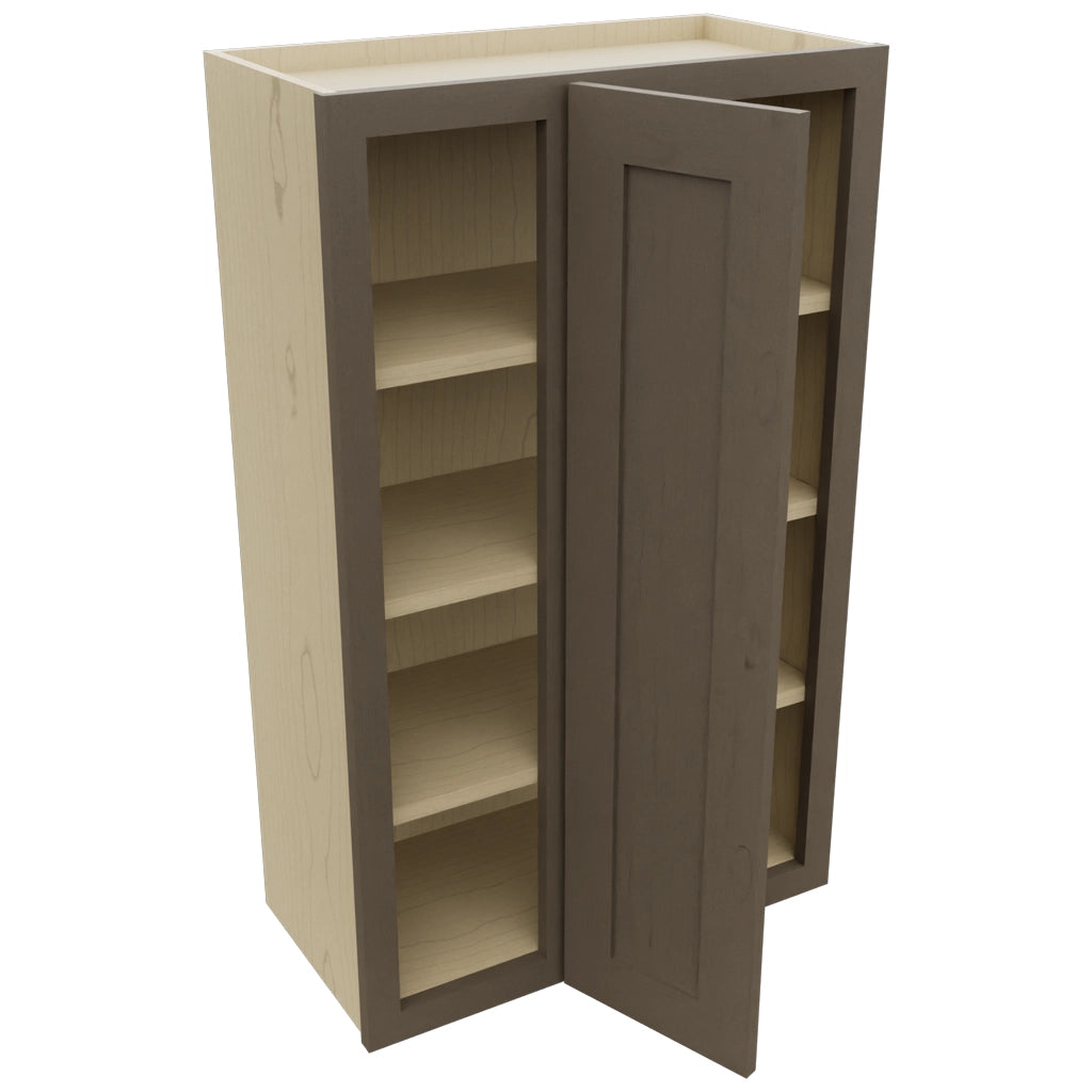 Fabuwood Galaxy Mocha WBC2439 Wall Corner Blind Cabinet, Open View