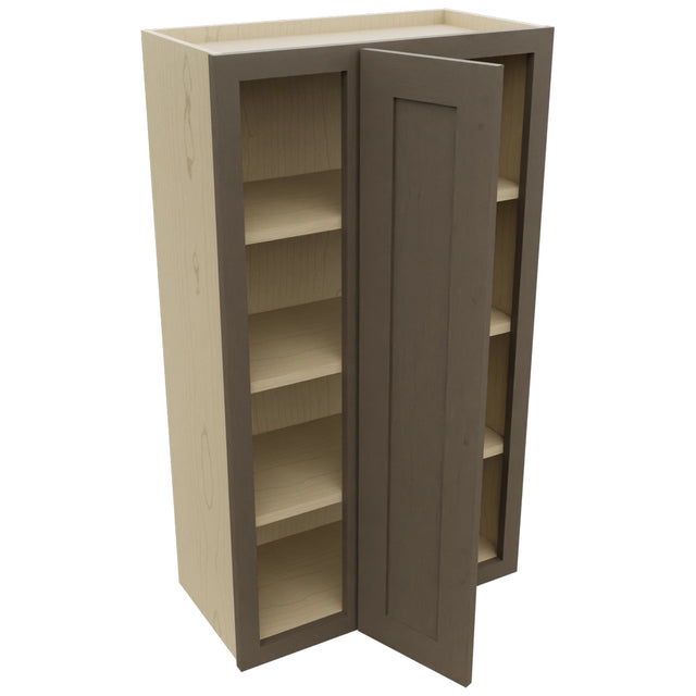 Fabuwood Galaxy Mocha WBC2442 Wall Corner Blind Cabinet, Open View