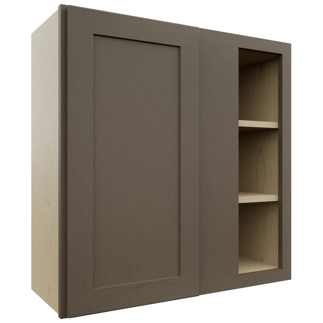 Fabuwood Galaxy Mocha WBC3030 Wall Corner Blind Cabinet, Front View