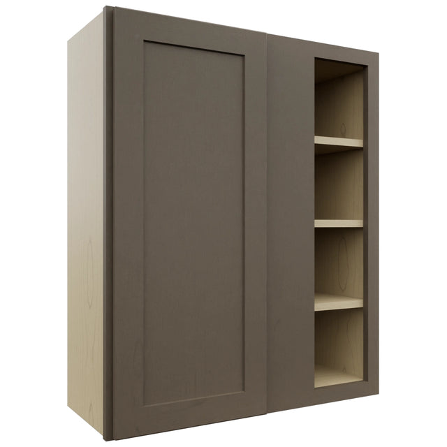 Fabuwood Galaxy Mocha WBC3036 Wall Corner Blind Cabinet, Front View