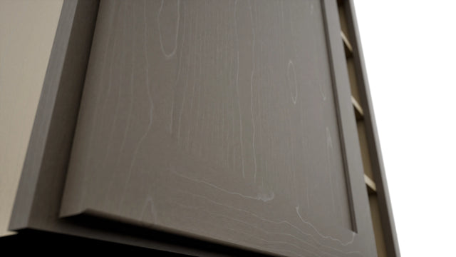 Fabuwood Galaxy Mocha WBC3636 Wall Corner Blind Cabinet, Detail View