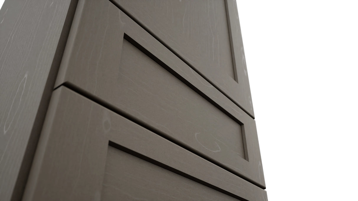 Fabuwood Galaxy Mocha WD1857 Wall Drawer Cabinet, Detail View
