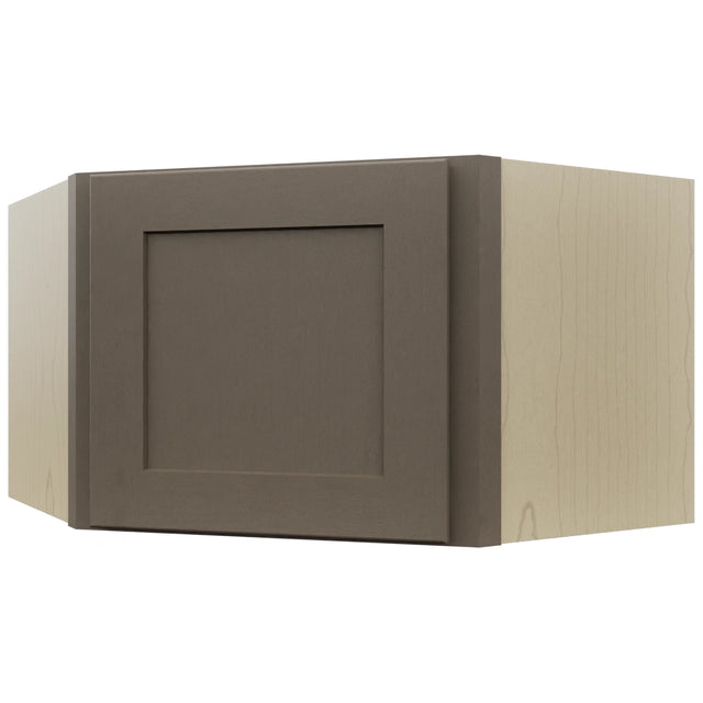 Fabuwood Galaxy Mocha WDC2415 Wall Corner Diagonal Cabinet, Front View
