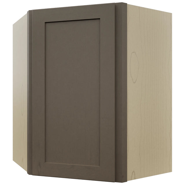Fabuwood Galaxy Mocha WDC2430 Wall Corner Diagonal Cabinet, Front View