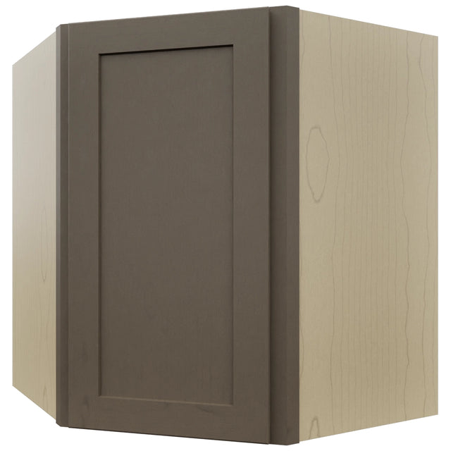 Fabuwood Galaxy Mocha WDC2730 Wall Corner Diagonal Cabinet, Front View