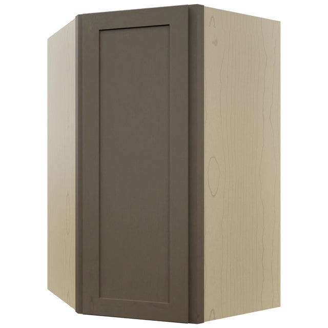 Fabuwood Galaxy Mocha WDC2742 Wall Corner Diagonal Cabinet, Front View
