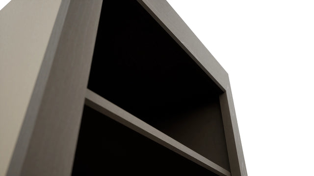 Fabuwood Galaxy Mocha WOS1830 Wall Open Shelf, Detail View