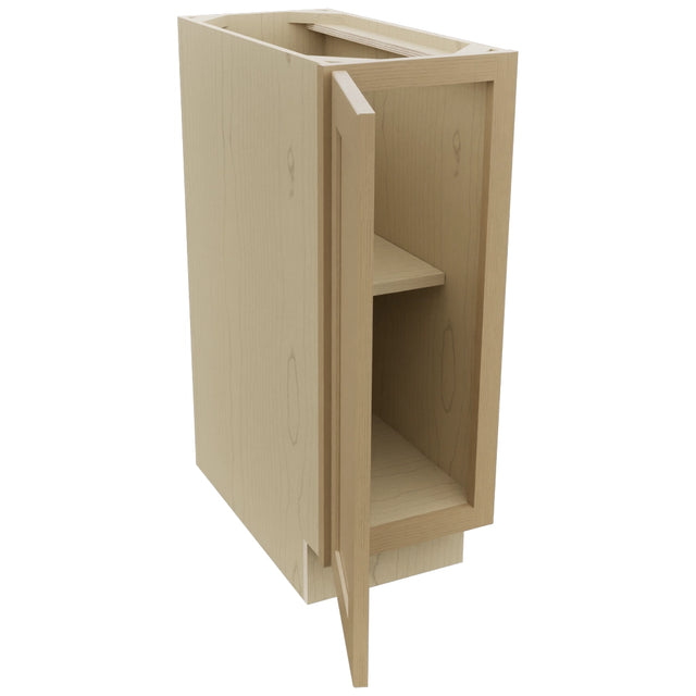 Fabuwood Galaxy Natural Oak B12FD Base Full Door Cabinet, Open View