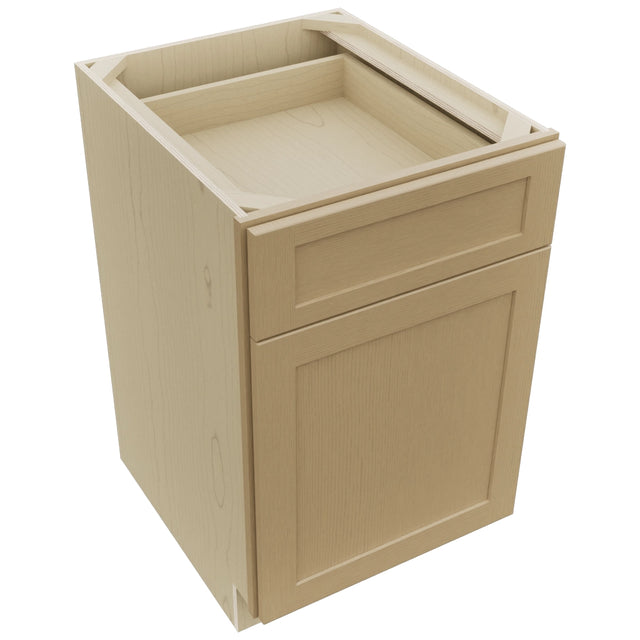 Fabuwood Galaxy Natural Oak B21 Base Standard Cabinet, Top View