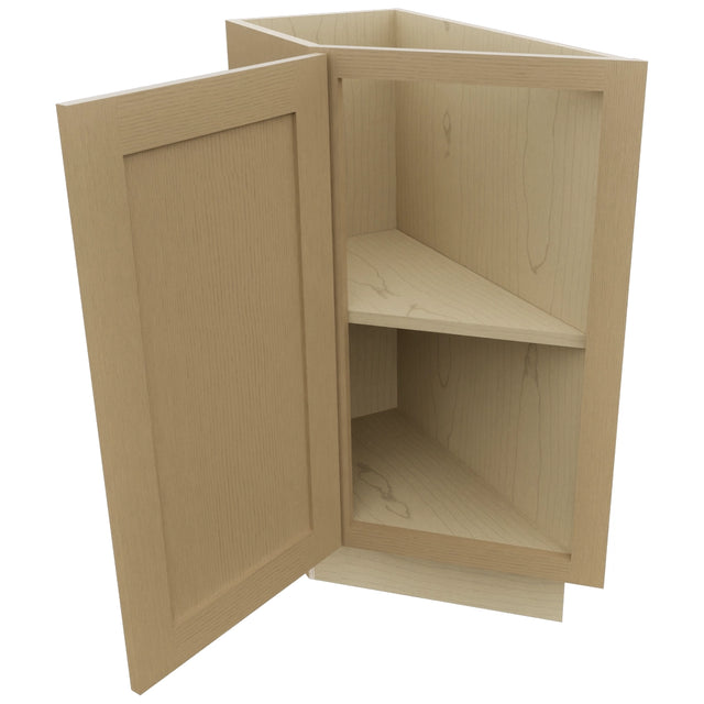 Fabuwood Galaxy Natural Oak BTL12 Base Transitional Cabinet, Open View