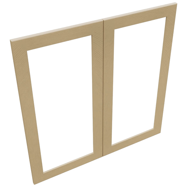 Fabuwood Galaxy Natural Oak DS DFG3636 Wall Prepped Door, Top View