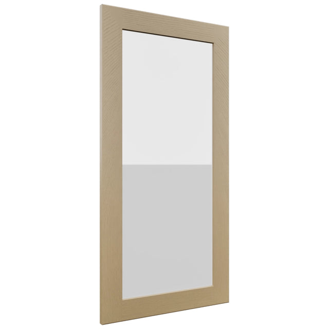 Fabuwood Galaxy Natural Oak DS GDW1836 Wall Glass Door, Front View