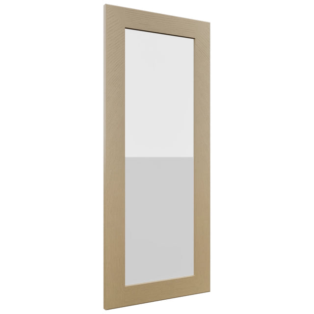 Fabuwood Galaxy Natural Oak DS GDWDC2436 Wall Glass Door, Front View