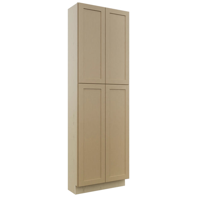 Fabuwood Galaxy Natural Oak TP182493 Tall Pantry Cabinet, Front View