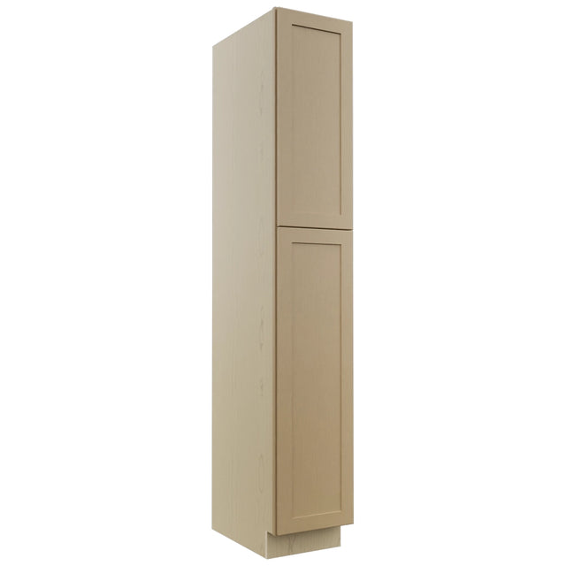 Fabuwood Galaxy Natural Oak TP242490 Tall Pantry Cabinet, Front View
