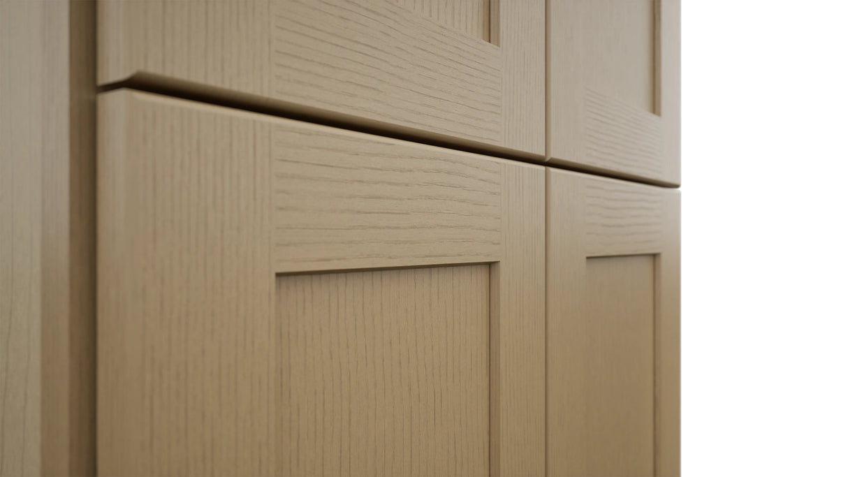Fabuwood Galaxy Natural Oak TP302493 Tall Pantry Cabinet, Detail View