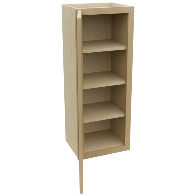 Fabuwood Galaxy Natural Oak W1539 Wall Standard Cabinet, Open View