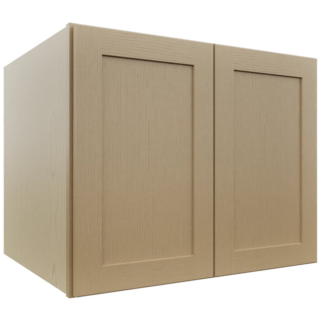 Fabuwood Galaxy Natural Oak W302424 Wall Deep Cabinet, Front View