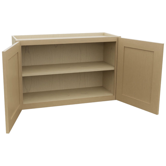 Fabuwood Galaxy Natural Oak W3321 Wall Standard Cabinet, Open View
