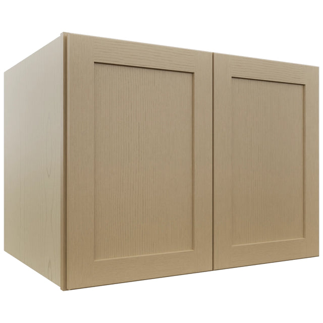 Fabuwood Galaxy Natural Oak W332424 Wall Deep Cabinet, Front View
