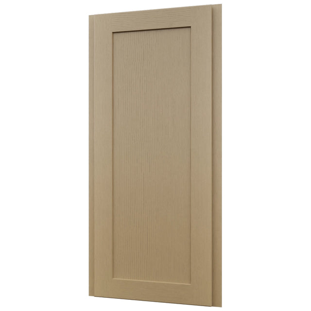 Fabuwood Galaxy Natural Oak WAE1236 Wall Angle End Cabinet, Front View