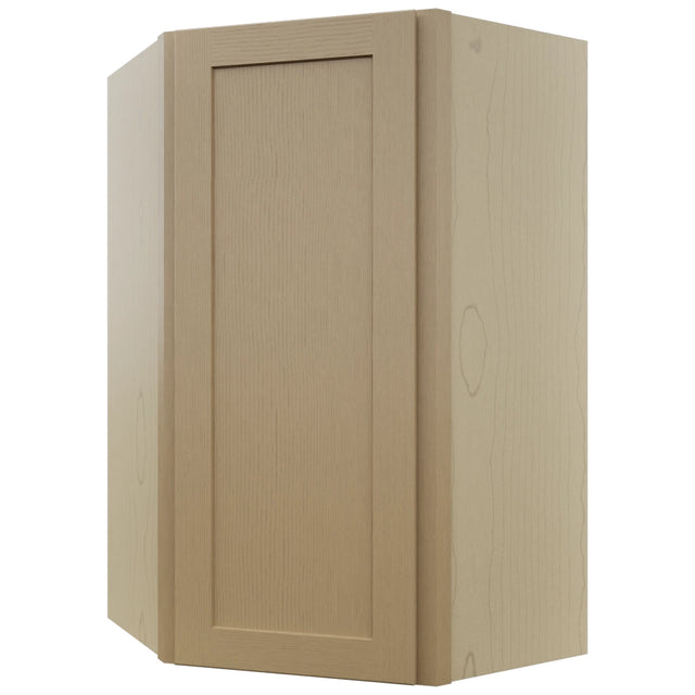 Fabuwood Galaxy Natural Oak WDC2439 Wall Corner Diagonal Cabinet, Front View