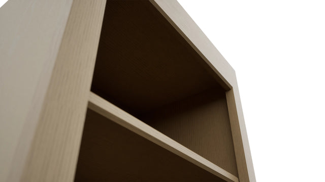 Fabuwood Galaxy Natural Oak WOS1842 Wall Open Shelf, Detail View