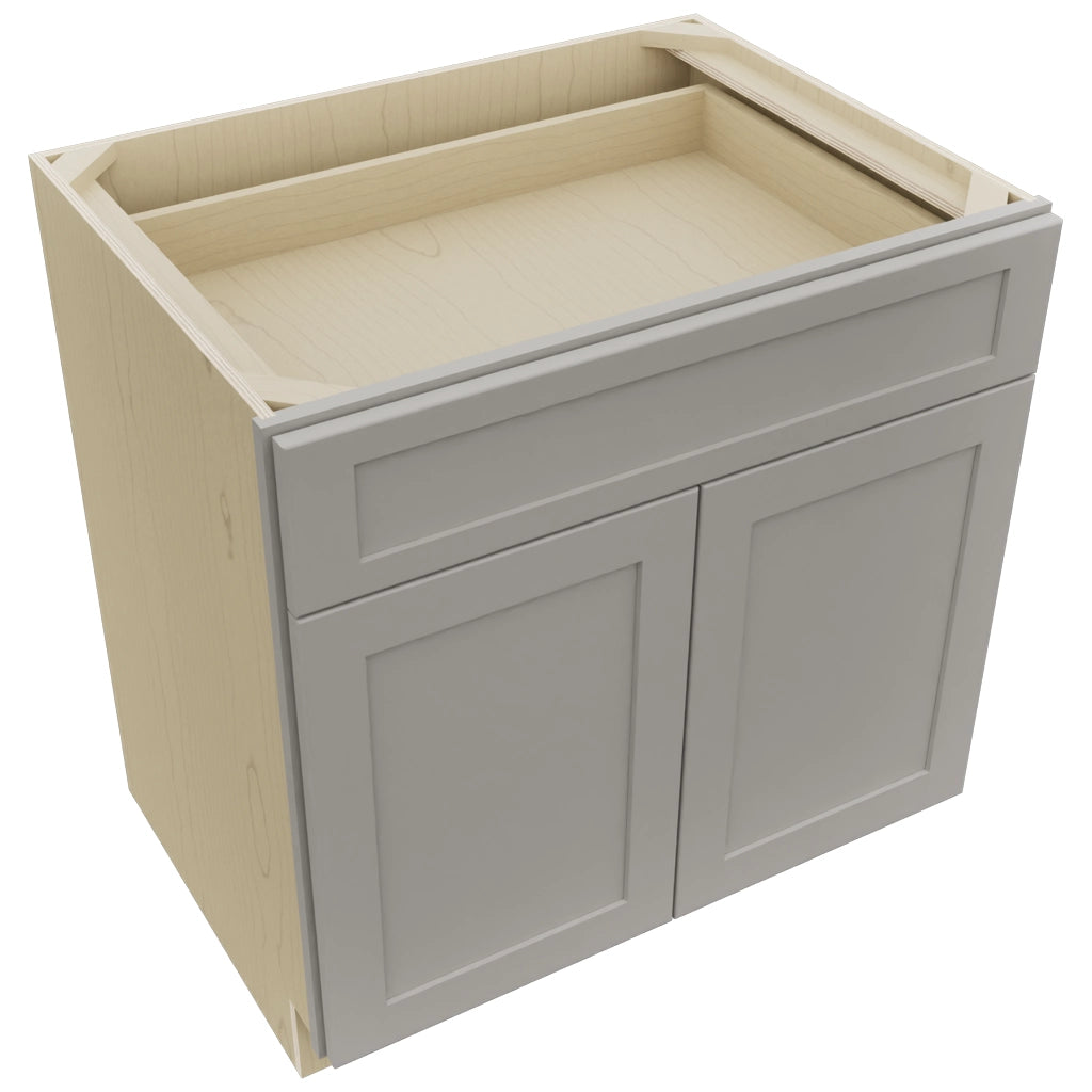 Fabuwood Galaxy Nickel B33SDF Base Standard Cabinet, Top View