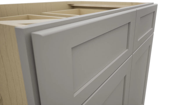 Fabuwood Galaxy Nickel B36 Base Standard Cabinet, Detail View
