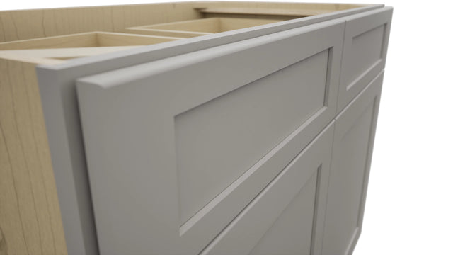 Fabuwood Galaxy Nickel B42 Base Standard Cabinet, Detail View