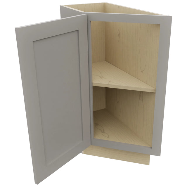 Fabuwood Galaxy Nickel BTL12 Base Transitional Cabinet, Open View