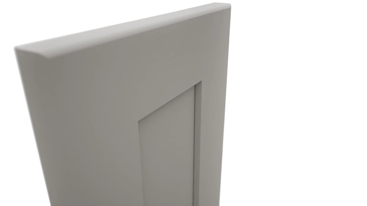 Fabuwood Galaxy Nickel DD W0930 DOOR Panel, Detail View