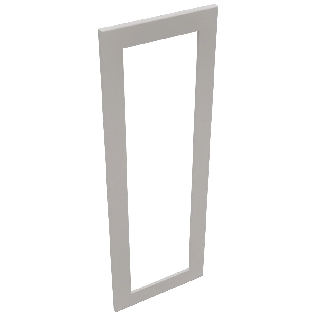 Fabuwood Galaxy Nickel DS DFG1542 Wall Prepped Door, Top View