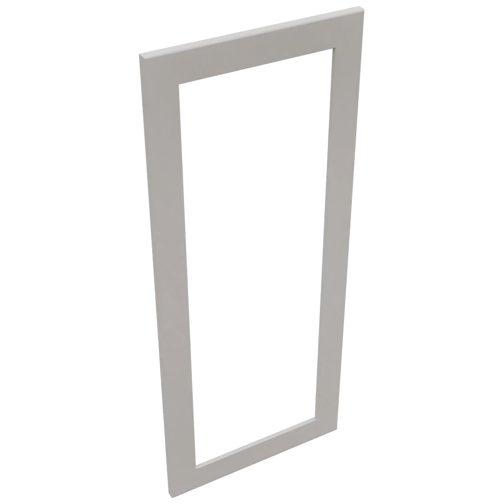 Fabuwood Galaxy Nickel DS DFG1842 Wall Prepped Door, Top View