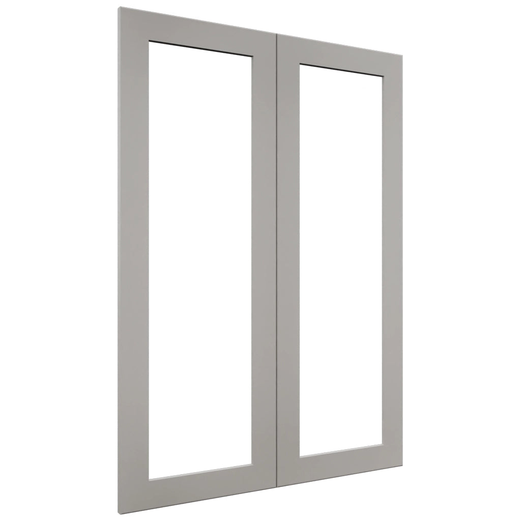 Fabuwood Galaxy Nickel DS DFG3042 Wall Prepped Door, Front View