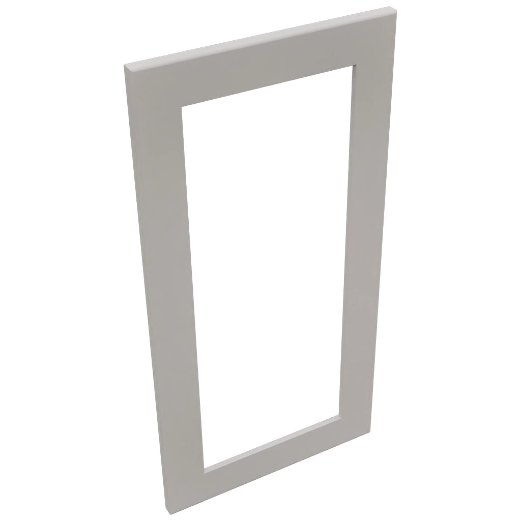 Fabuwood Galaxy Nickel DS DFGD2430 Wall Prepped Door, Top View