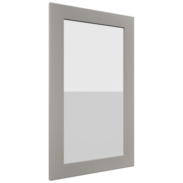 Fabuwood Galaxy Nickel DS GDW1830 Wall Glass Door, Front View