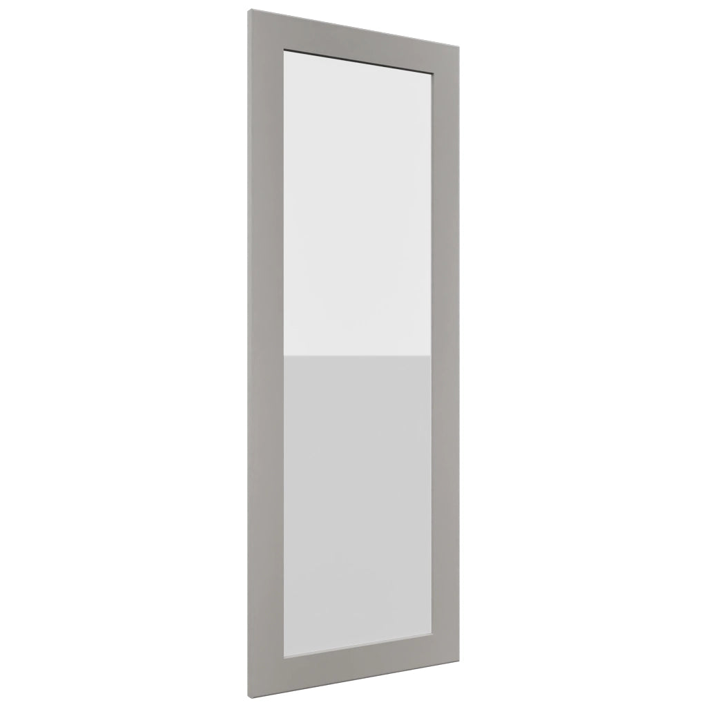 Fabuwood Galaxy Nickel DS GDWD1860 Wall Glass Door, Front View
