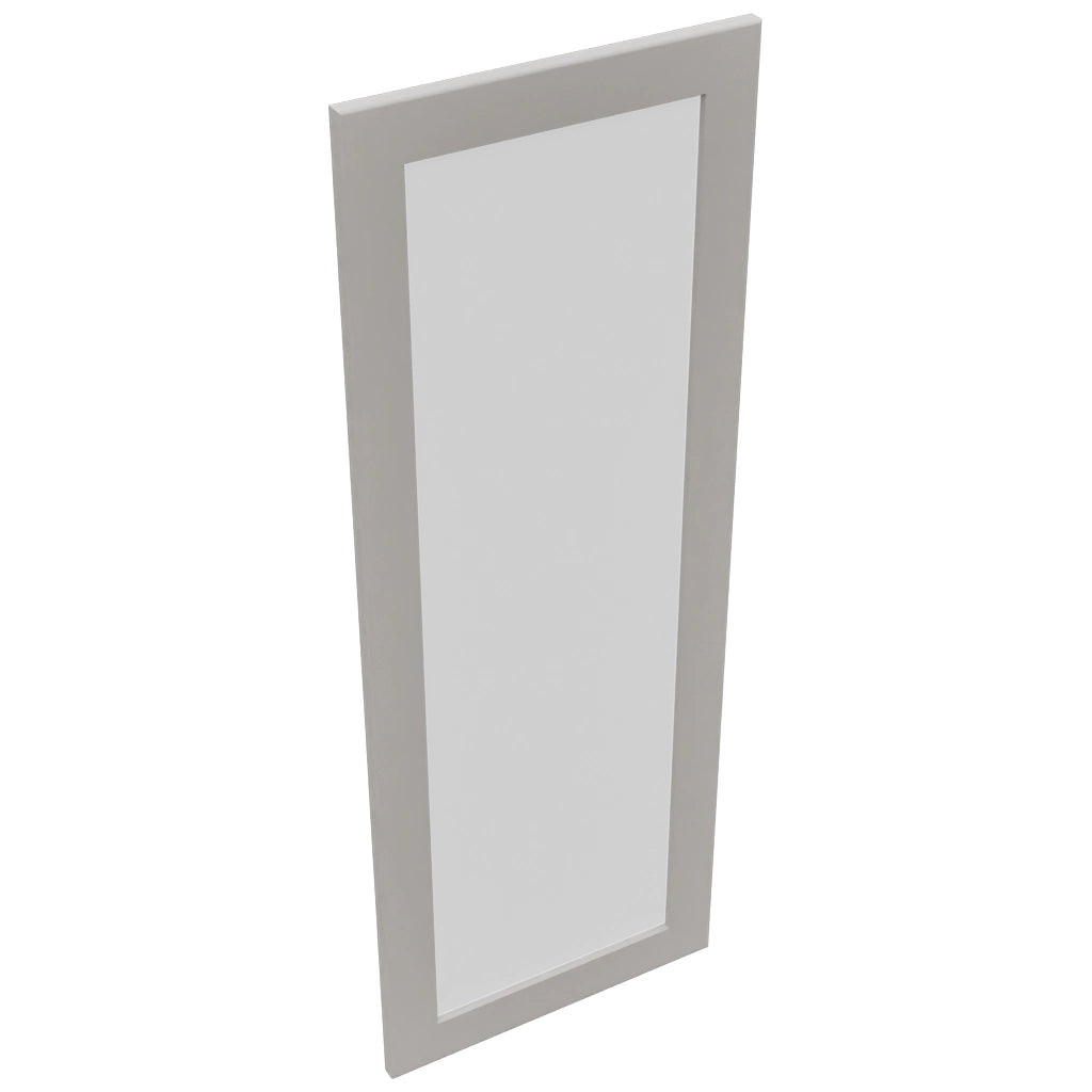 Fabuwood Galaxy Nickel DS GDWD1860 Wall Glass Door, Top View