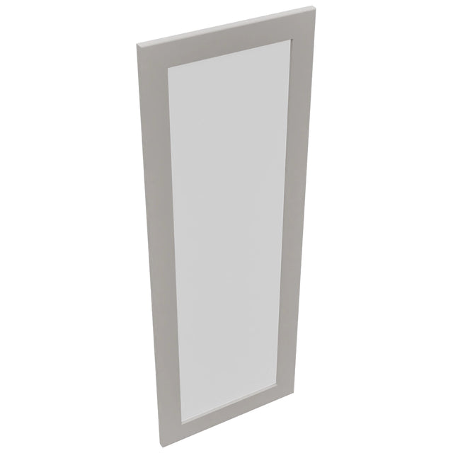 Fabuwood Galaxy Nickel DS GDWD1860 Wall Glass Door, Top View