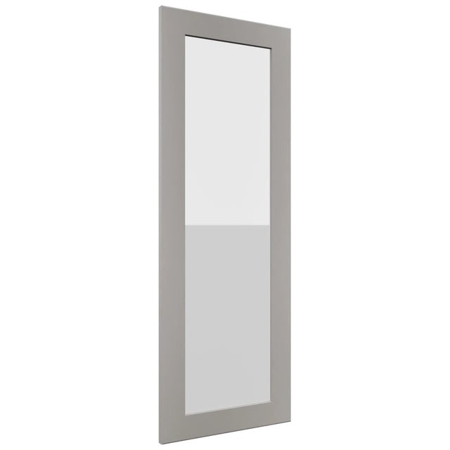 Fabuwood Galaxy Nickel DS GDWDC2442 Wall Glass Door, Front View