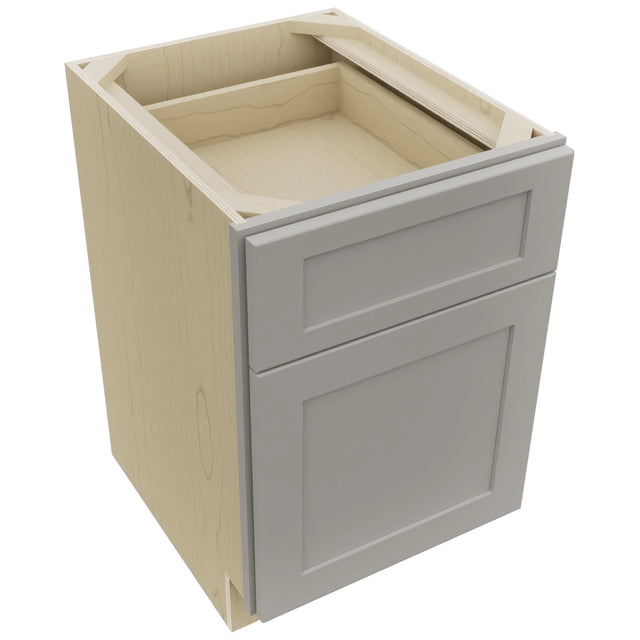 Fabuwood Galaxy Nickel FD18 Vanity Desk, Top View