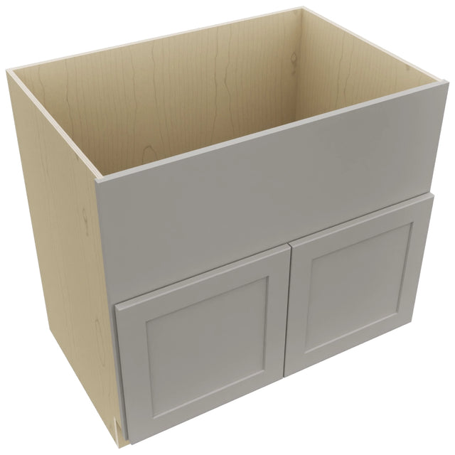 Fabuwood Galaxy Nickel FS36 Base Farm Sink Cabinet, Top View