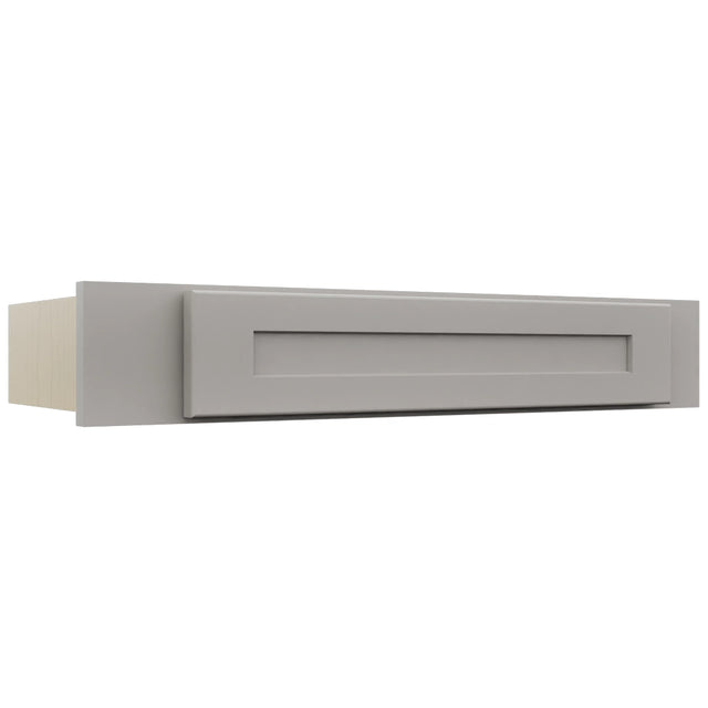 Fabuwood Galaxy Nickel KD30 Vanity Desk, Front View