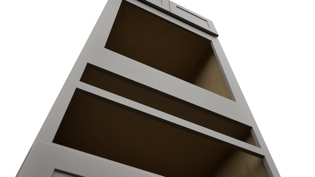 Fabuwood Galaxy Nickel OC3384D Tall Oven Cabinet Double, Detail View