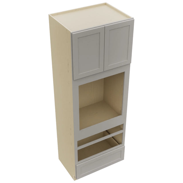 Fabuwood Galaxy Nickel OC3396D Tall Oven Cabinet Double, Top View