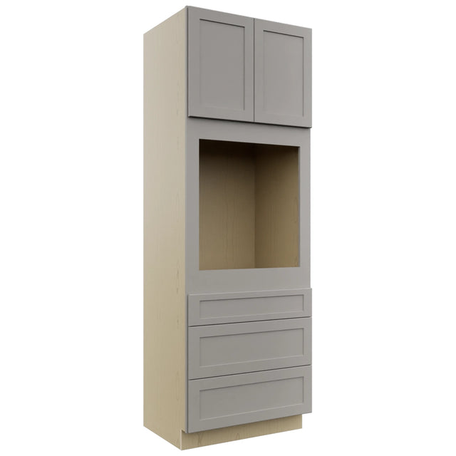 Fabuwood Galaxy Nickel OC3396S Tall Oven Cabinet Single, Front View