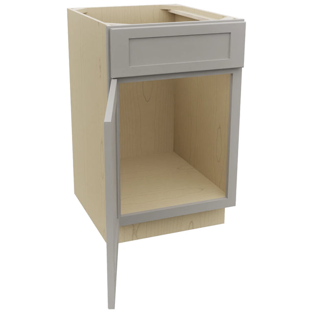 Fabuwood Galaxy Nickel SB21 Base Sink Cabinet, Open View