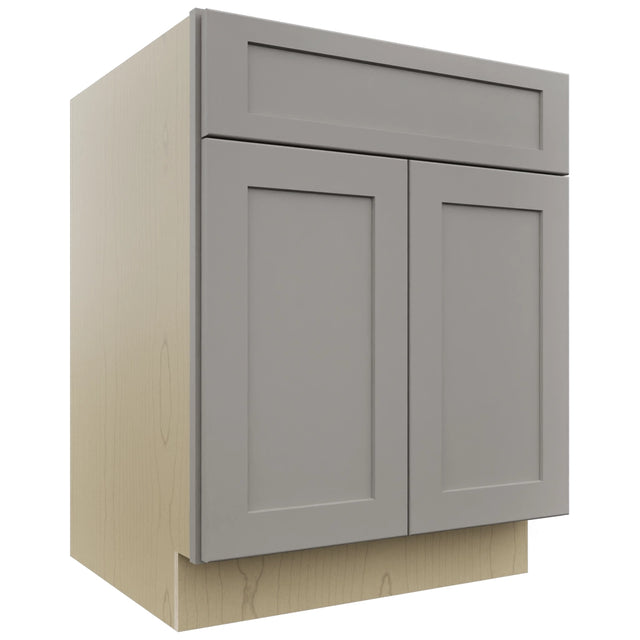 Fabuwood Galaxy Nickel SB27 Base Sink Cabinet, Front View